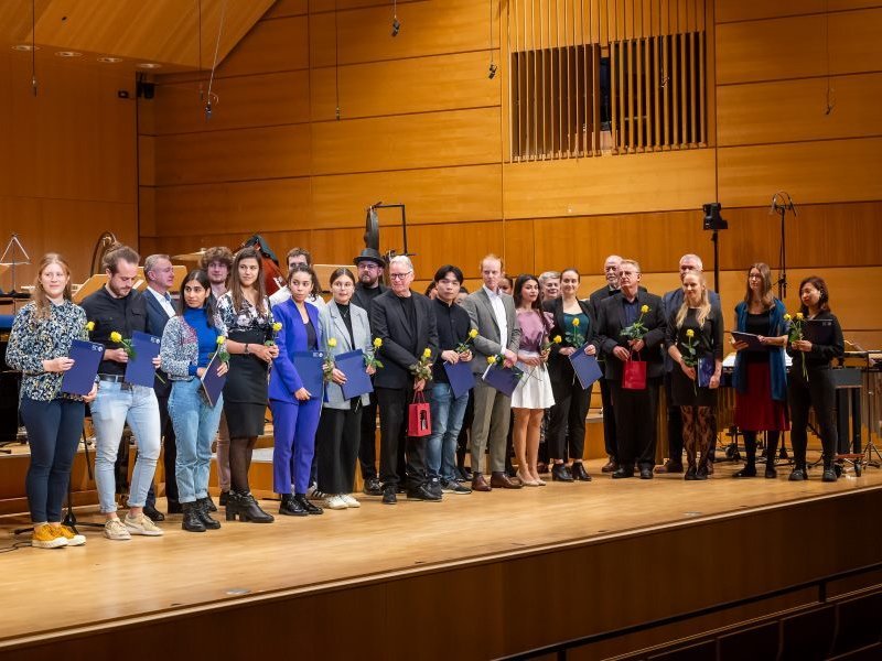 Deutschlandstipendien verliehen | Hochschule für Musik Würzburg