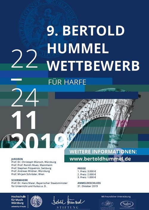 Bertold Hummel-Wettbewerb 2019 (Plakat)