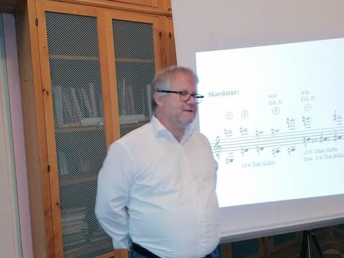 Lecture Prof. Jürgen Ruck, Exkursion nach FLorenz und Ferrara 2019